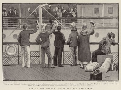 Off to the Soudan, Good-Bye and God Speed by Henry Marriott Paget